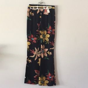Farm Rio for Anthropologie wide-leg  pants, size XS, NWT